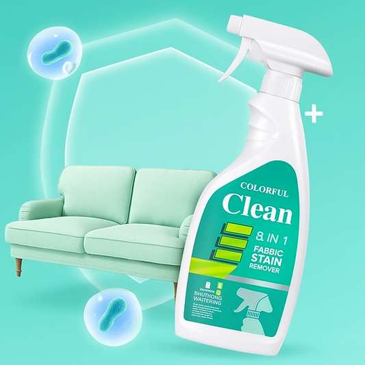 🔥 PowerSpray – 8 in 1 Stain Remover for All Surfaces Shoes, sofas, shirts, curtains, and more – cleans them all!